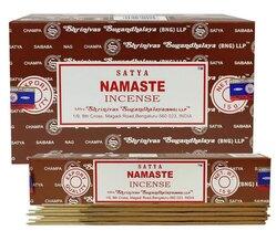 Indie Indiai füstölőpálcikák Schrinivas Satya Namaste 15 g