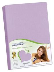 Bellatex Jersey lepedő - lila - 180x200 cm