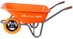 Evotools Roaba Cuva Plastic Tip P Cu Roata Poliuretan Si Janta Metalica EvoTools +Plus, 90L (684506)