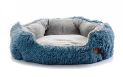 JK ANIMALS Patut Rotund Plusat cu Decupaj Frontal Caini Mari JK Yetti L (61 cm) - Cuib Confortabil si Baza Antiderapanta
