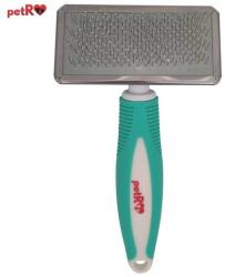 petRO Tesala Profesionala cu Tipsuri PETRO - Caini si Pisici cu Pini Protejati si Maner Ergonomic (Marimi M / L)