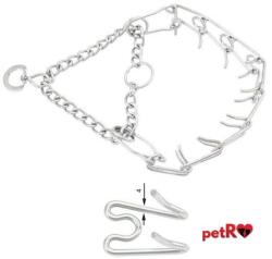 petRO Zgarda de Forta petRO, Metalica, 4 mm x 60 cm - Instrument Profesional pentru Dresaj si Control