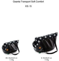 JKAnimals Geanta Transport Soft Comfort · Marimi XS, S · Interior Plusat
