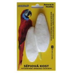 JUKO Os de Sepie Natural Pasari, Papagali si Animale de Terariu JUKO (8 cm, 12 cm) - Supliment natural de calciu si minerale