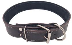 petRO Zgarda caini petRO 4x70cm Piele Maro Dublata cu Inel Frontal, Control Rapid