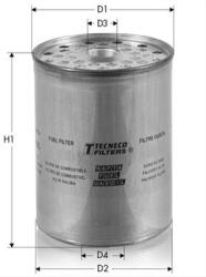TECNECO Filtru combustibil TECNECO GS014L (GS014L)