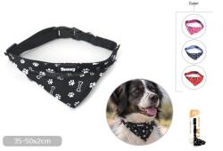 Yommy Zgarda caini 2x50cm Nylon cu Bandana - Stil Casual si Rezistenta