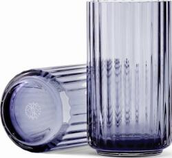 Lyngby Vază Lyngby 12 cm blue din sticlă (201117)