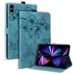  ART BLOSSOM Husă tip carte pentru Samsung Galaxy Tab S12+ verde