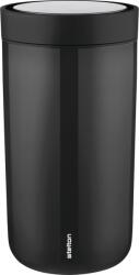 Stelton Cană termică To-Go Click 200 ml neagră din oțel dublu (675-1)