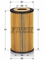 TECNECO Filtru ulei TECNECO OL0208E (OL0208E)