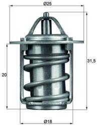 MAHLE Termostat, lichid racire MAHLE TX 6 83 (TX 6 83)
