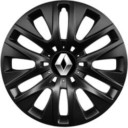 AutoHelix MSA Set 4 capace roti 15 inch, R15 compatibile RENAULT, Model 334 Black (Black334RENAULT)