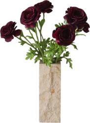 Botane Buchet de flori artificiale Burgundy Ranunculus (BOT-WI26-BOU-020)