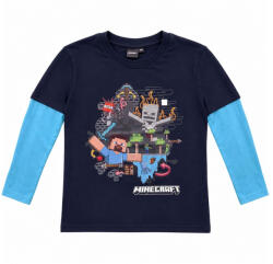Minecraft Survival Mode gyerek hosszú ujjú póló, felső 12 év / 152 cm (85MNS15034512)