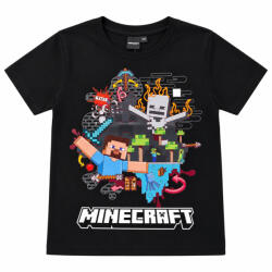 Minecraft Battle Chaos gyerek rövid póló, felső 8 - 12 év / 128 - 152 cm (MNS150291)