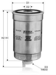 TECNECO Filtru combustibil TECNECO GS58 (GS58)