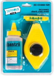 Detoolz Set trasare Detoolz, sfoara, creta, nivela (DZ-CC3060-G01)