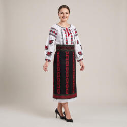 Ie traditionala Costum popular format din catrinta , brau si ie - Alexia