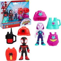 Disney Set de 2 figurine Marvel Spidey and His Amazing Friends Rescue-Webs Miles & Ghost (351-3044) Figurina