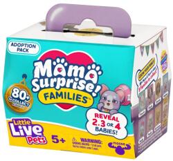 Moose Figurine de colecție Little Live Pets Mama Surprise Families - Puppy Adoption (26658) Figurina