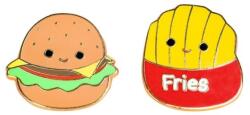  Insigne emailate Squishmallows Carl & Floyd - set de 2 - 1, 5" / 3, 5 cm