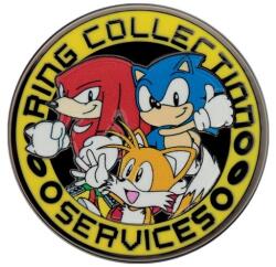 Insignă Sonic the Hedgehog - Sonic, Tails și Knuckles