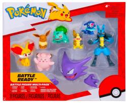 Jazwares Set de 8 figurine Pokémon Battle Figure (PKW4101) Figurina