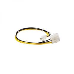  Adaptor de alimentare intern pentru PC, Molex 5, 25" la P4 cu 4 pini - negru/galben