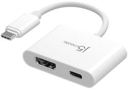  Adaptor J5create JCA152 USB-C® la 4K HDMI cu Power Delivery