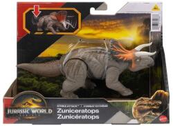 Mattel Figurină dinozaur Mattel Jurassic World Rebirth Strike Attack Zuniceratops Figurina
