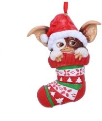  Decorațiune de Crăciun suspendată Gremlins - Gizmo în șosetă, 12 cm Figurina