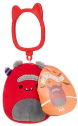  Jucărie de pluș Squishmallows Halloween Jeb cu clips - 9 cm