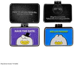  Set de 2 insigne Cinereplicas KPop Demon Hunters - Rujinu Letters