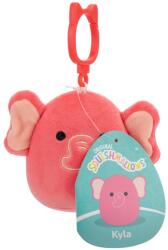  Peluș Squishmallows Kyla - elefant roz, 9 cm