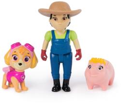  Set de figurine PAW Patrol Hero Pup - Farmer Yumi și Skye (6070750) Figurina