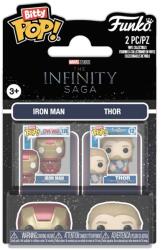 Funko Figurine din vinil Funko Bitty Pop! Marvel: The Infinity Saga - Iron Man și Thor, 2 buc Figurina