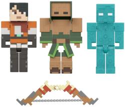 Mattel Set de figurine Minecraft Dungeons II - Ren și Soul Corrupted Zombie (JML85) Figurina