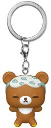 Funko Breloc cu figurină din vinil Funko Pocket Pop! Rilakkuma - Chairoikoguma Sleepy (94206)