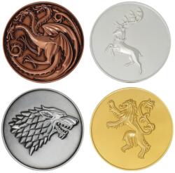  Game of Thrones - colecție limitată de medalioane cu blazoane