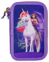  Penar dublu echipat Stor Unicorn Academy - 19, 5 × 12, 5 × 5 cm Penar