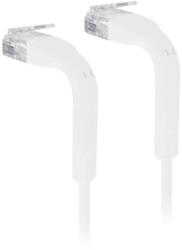TECHLY Cablu de retea flexibil, pliabil, subtire, slim, cupru, Cat. 6A U/UTP, 5m, Techly ICOC U6A-BD-050W, Alb (ICOCU6A-BD-050W)