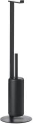 Zone Denmark Rim suport cu perie wc negru 37781 (37781)