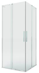 NEW TRENDY Smart cabină de duș 90x90 cm pătrat crom luciu/sticlă transparentă EXK-4060-WL (EXK4060WL)