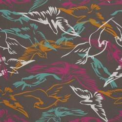 Heko Panels Textil anyag, Festett madarak, Poliészter 100%, 210g/pm, Méret: 100cm x 155cm (DX054)