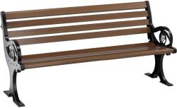 Garden Line Alumínium kerti pad CHARLOTTE 150x58x74cm 80543 (ATO4096)
