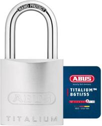 ABUS 86TI/55 Titalium lakat cilinder nélkül (zárbetéthez) (10058500-01)