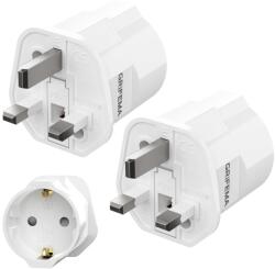 GRIFEMA Adaptor de calatorie GRIFEMA GD602, set 2 bucati, 13A, compact (96335246)