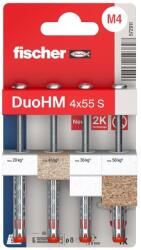 Fischer Dulie Hohlraum Fischer 572911 DuoHM, 4 x 55 mm, pentru fixare TV, lumini, rafturi (37789828)