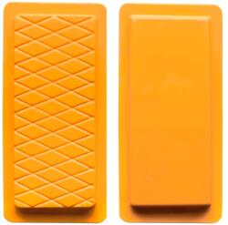 ibili Set 2 Moldes Turron Liso si Rombo IBILI, Plastic, Culoare Orange (228684)